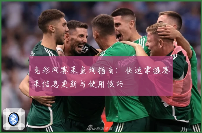 竞彩网赛果查询指南：快速掌握赛果信息更新与使用技巧